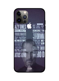 Steve Jobs Printed Case Cover -for Apple iPhone 12 Pro Max Blue/Black/White Blue/Black/White