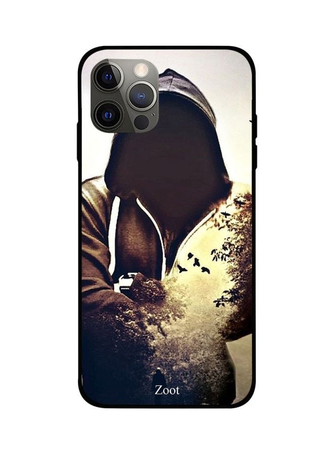 Zoot Hoodie Printed Case Cover -for Apple iPhone 12 Pro Black/Grey/Beige Black/Grey/Beige  - Image 1