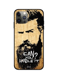 Can You Handle It Printed Case Cover -for Apple iPhone 12 Pro Beige/Black/White Beige/Black/White