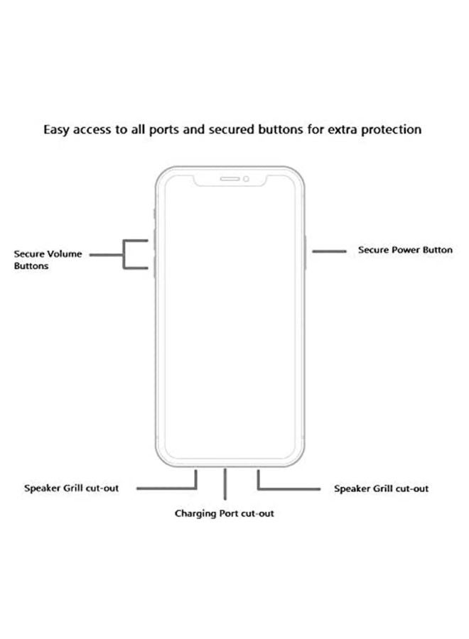 Zoot Printed Skin Case Cover -for Apple iPhone 12 Grey/Black Grey/Black - Image 5