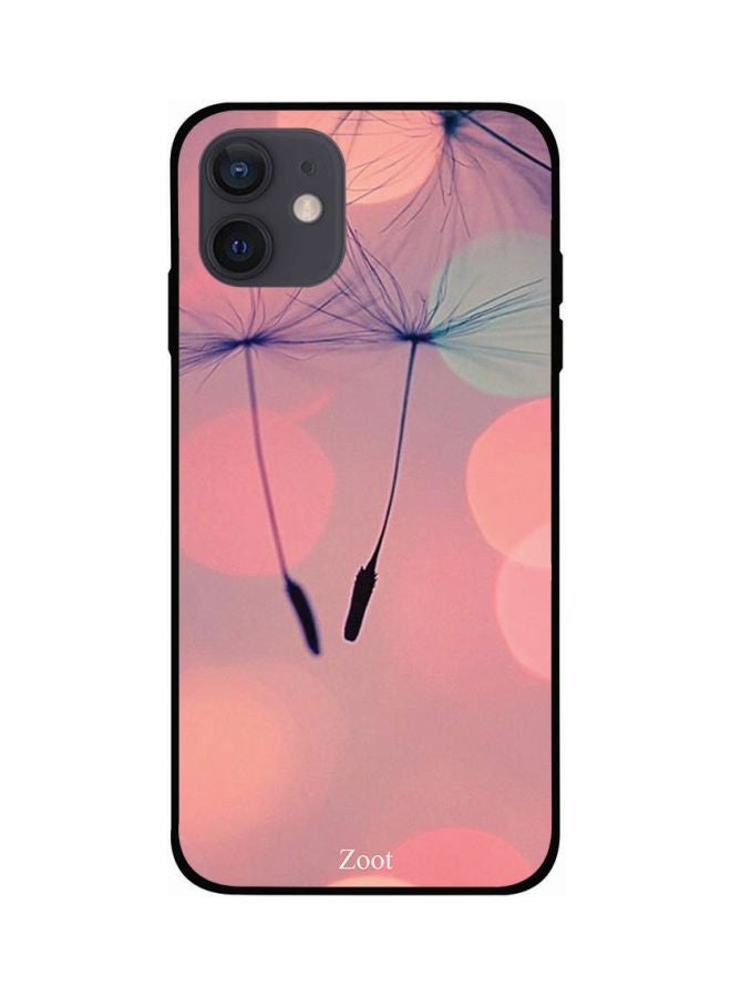 Zoot Printed Case Cover -for Apple iPhone 12 mini Pink/Black Pink/Black - Image 1