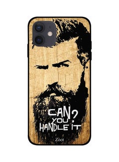 Can You Handle It Printed Case Cover -for Apple iPhone 12 mini Black/Beige/White Black/Beige/White