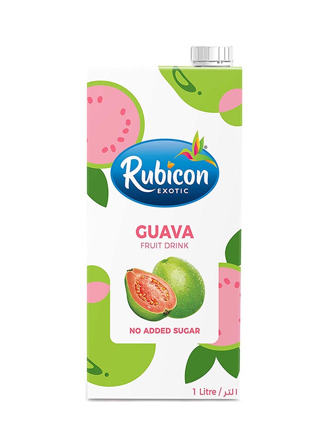 Rubicon - Guava Juice Drink No Added Sugar 1Liters Pack of 2 - Image 1