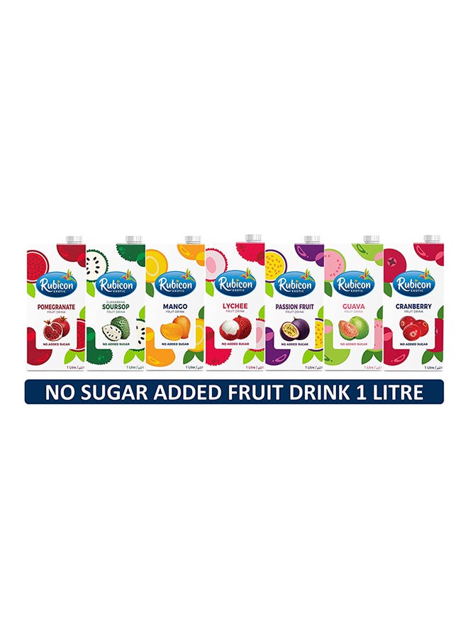 Rubicon - Guava Juice Drink No Added Sugar 1Liters Pack of 2 - Image 1