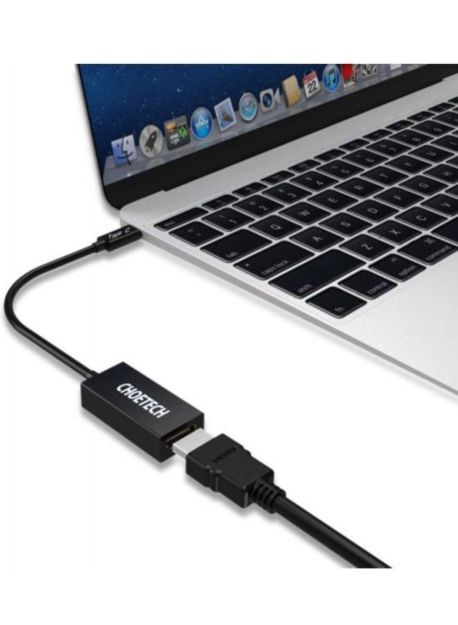 CHOETECH USB-C To HDMI Adapter Black  - Image 3