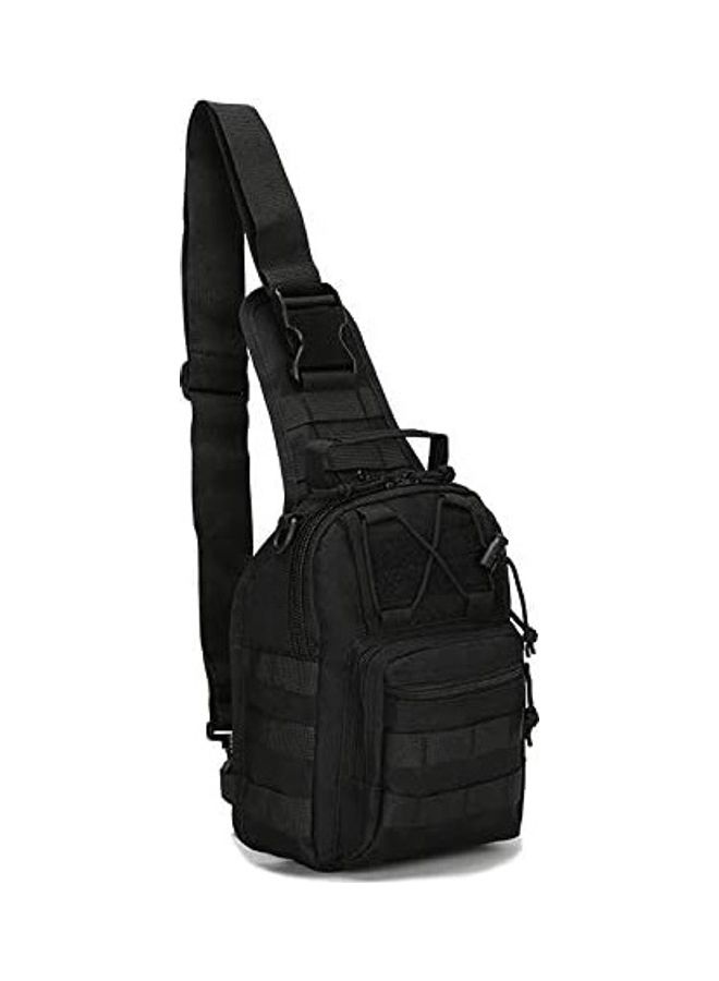 Outdoor Tactical Sling Chest Pack Bag Military Sport Backpack Shoulder Backpack Crossbody Bags Black  - Image 1