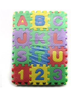 Cartoon Letters Numbers Foam Play Puzzle Mat 22x22x22cm
