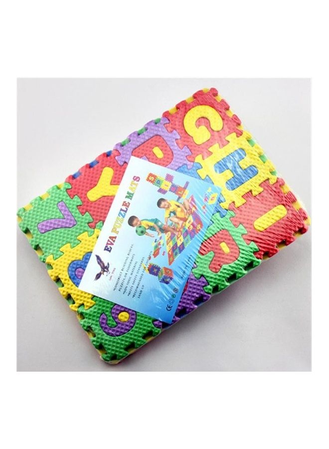 Generic - Cartoon Letters Numbers Foam Play Puzzle Mat 22x22x22cm - Image 1