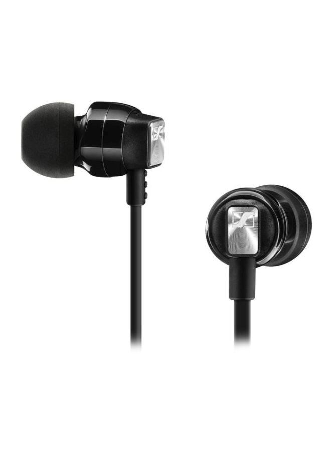 Sennheiser - Wired In-Ear Earphones Black/Silver - Image 1