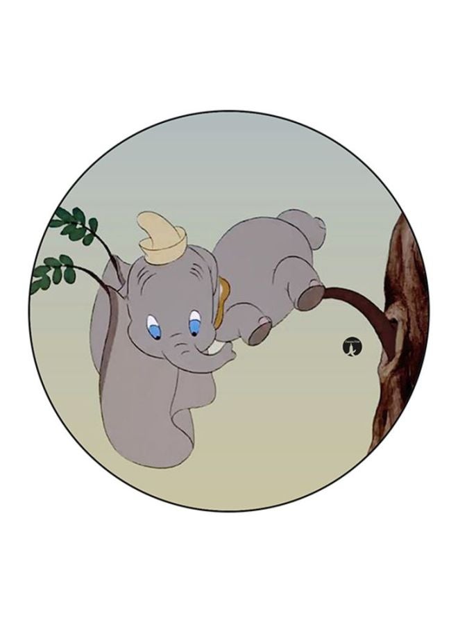 BP Printed Mouse Pad Grey/Brown/Green