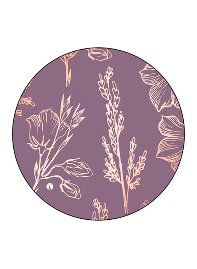 BP Plants Printed Mouse Pad Purple/Gold