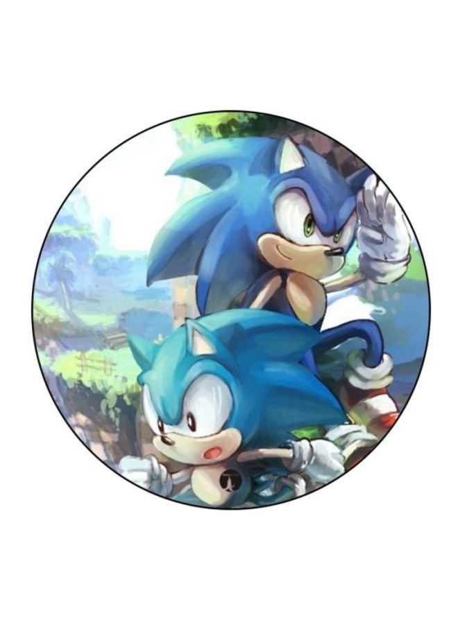 BP Sonic Printed Mousepad Blue/Beige/White