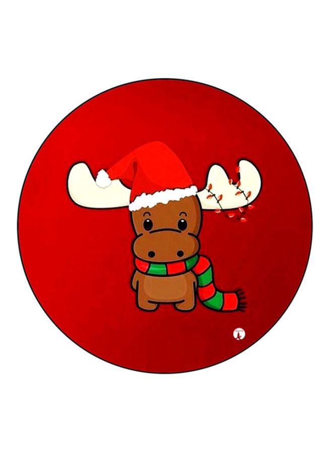 BP Printed Mouse Pad Red/Brown/White