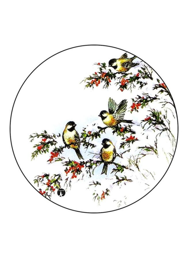 BP Printed Round Mouse Pad Multicolour