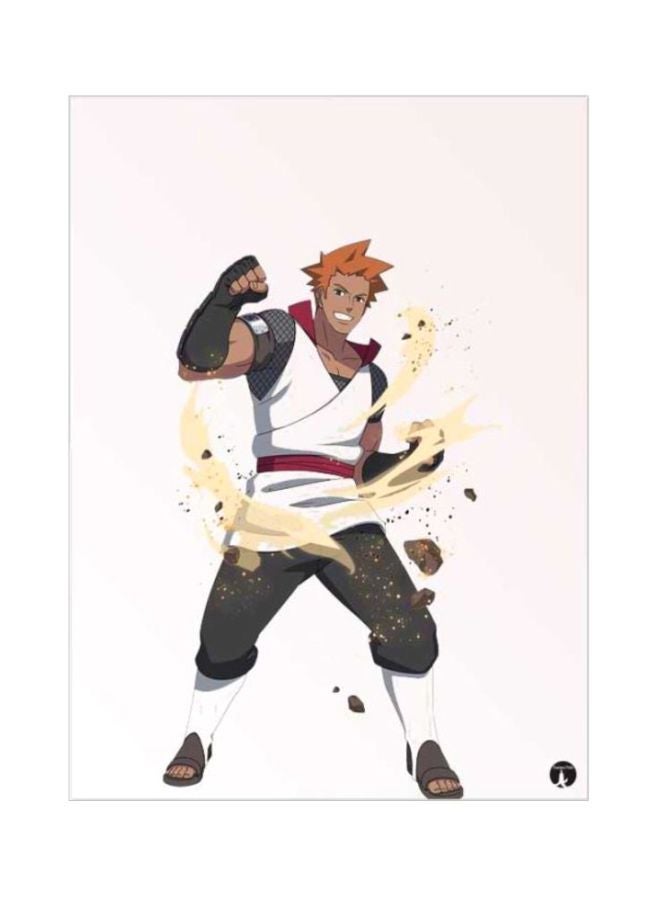 BP Anime Naruto Printed Mouse Pad Multicolour