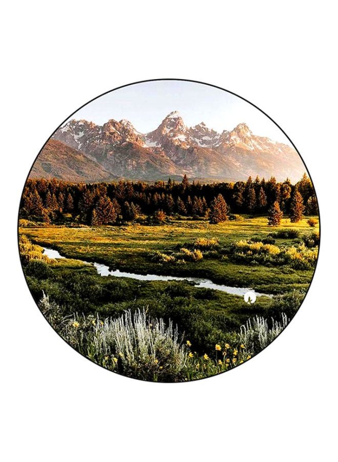 BP Printed Mouse Pad Green/Brown/White