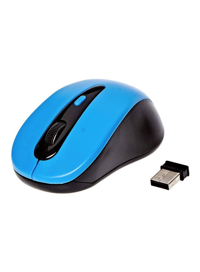Enet Optical Wireless Mouse Blue/Black  - Image 2