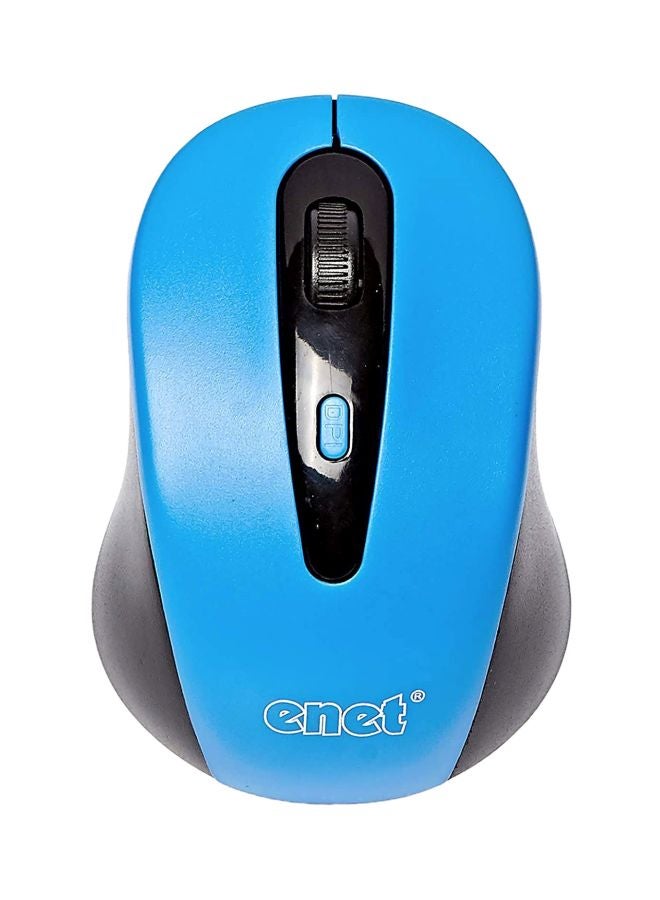 Enet Optical Wireless Mouse Blue/Black  - Image 3