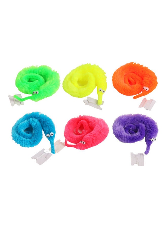 100-Piece Magic Caterpillar Worm Toy Set 16x16x16cm - Image 1