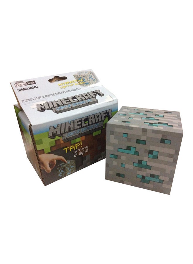 Generic - Minecraft Light-Up Square Diamond Ore LED Light Toys 10x10x10cm - Image 1