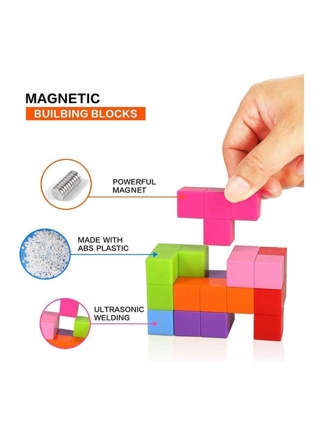 Magnetic Building Blocks Cube 10x10x10cm - Image 4