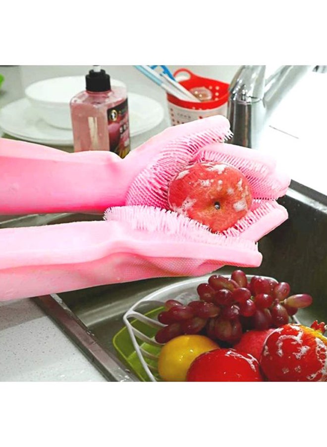 Reusable Gloves Pink 34x14.5cm - Image 2