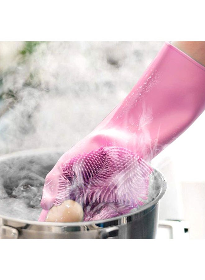 Reusable Gloves Pink 34x14.5cm - Image 3