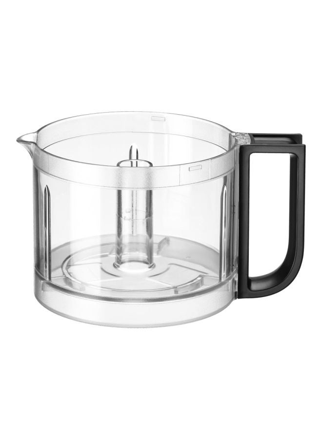 KitchenAid Electric Food Chopper 240W 830.0 L 240.0 W 5KFC3516BAC Almond Cream/Clear/Black - Image 3