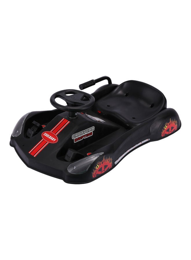 Cool Baby Electric Drifting Trike Super Power Scooter Black 92x57x20cm - Image 2