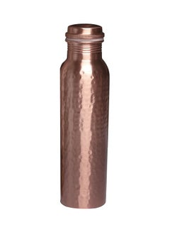 Green Tree Yoga Hammered Water Bottle Gold  - Image 1