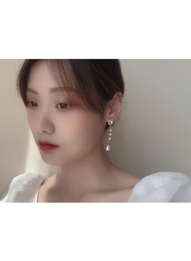 جونسون آند جونسون أقراط متدلية مرصعة باللؤلؤ - Image 4