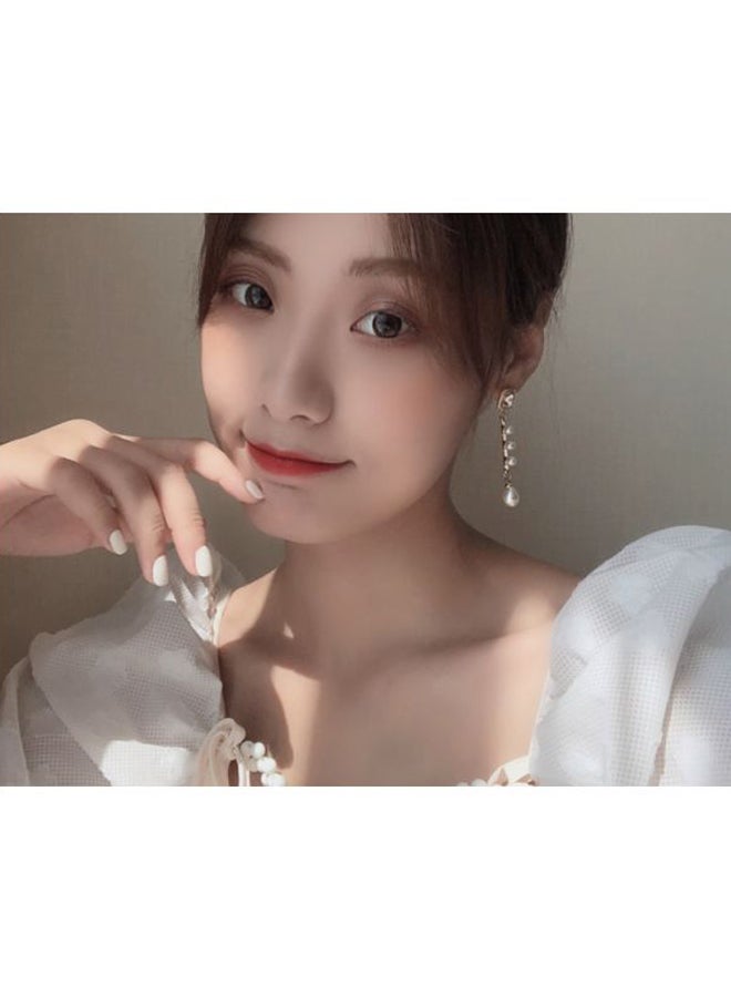 جونسون آند جونسون أقراط متدلية مرصعة باللؤلؤ - Image 5