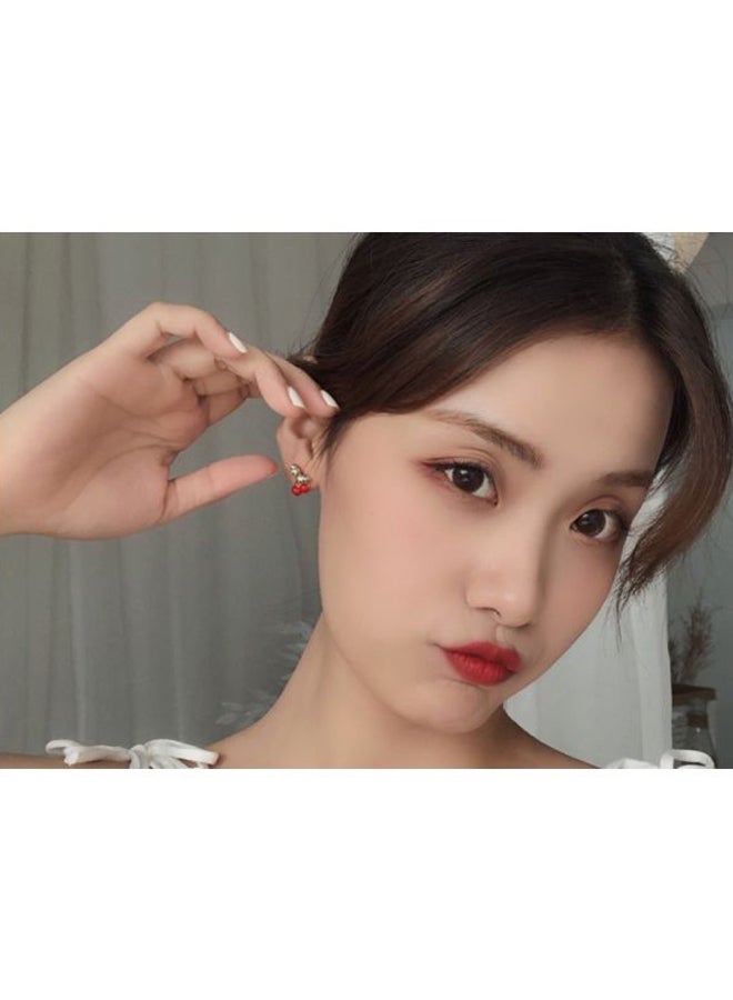 Cherry Design Stud Earrings