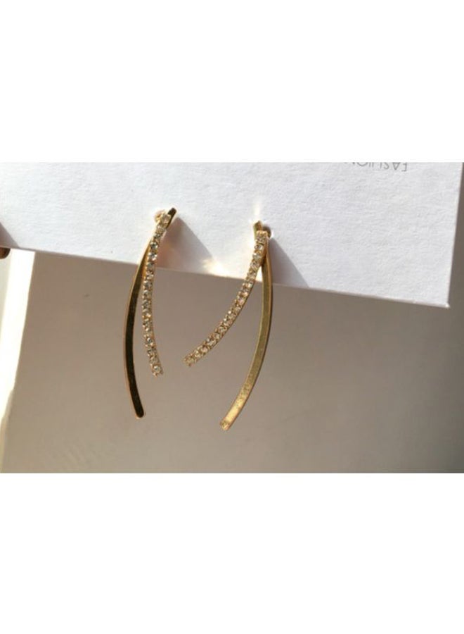 J&J Stone Studded Dangle Earrings  - Image 5