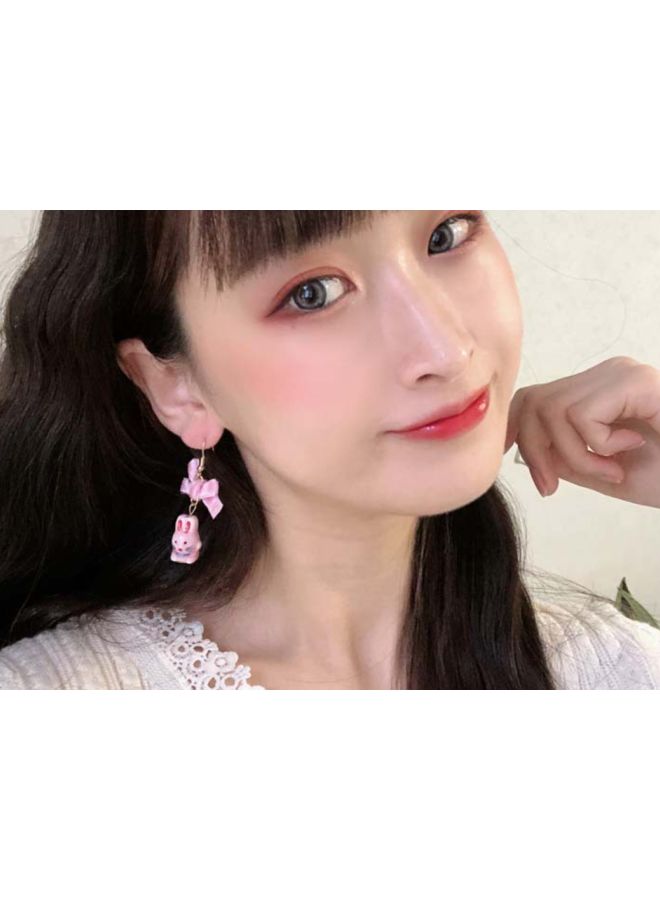 J&J Bow Design Dangle Earrings - Image 5