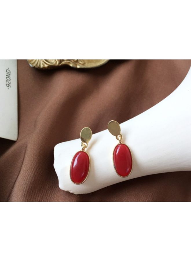 J&J - 925 Sterling Silver Dangle Earrings - Image 1