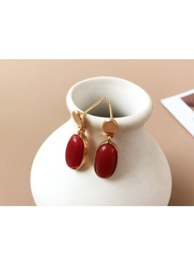J&J - 925 Sterling Silver Dangle Earrings - Image 1