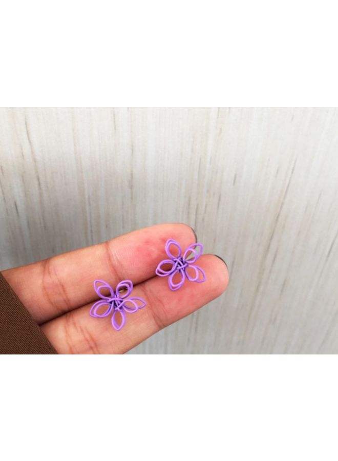 J&J - Flower Designed Studs - Image 1