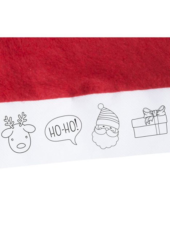 جينو قبعة سانتا كلوز مع الطباشير الملونة يمكنك تركيبها بنفسك - Image 3