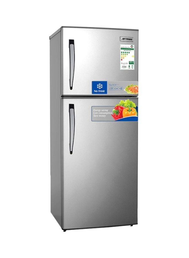 أفترون ثلاجة ببابين AFR240SSF فولاذ مقاوم للصدأ - Image 1