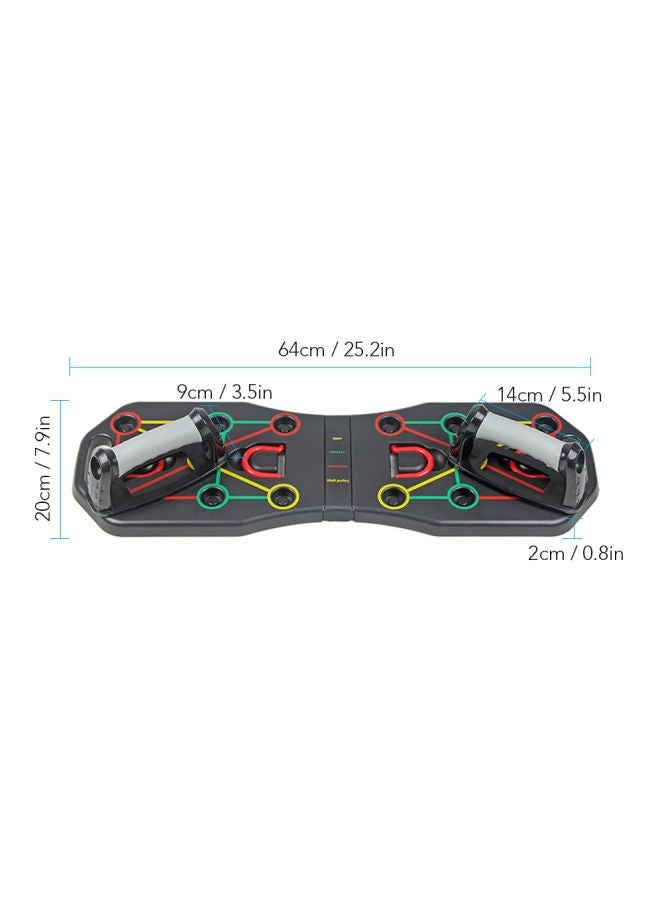Generic Multi-Function Foldable Push Up Board System 64x2x20cm  - Image 2