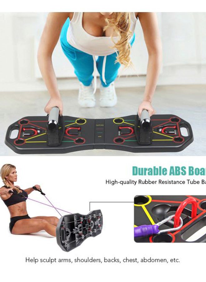 Generic Multi-Function Foldable Push Up Board System 64x2x20cm  - Image 4