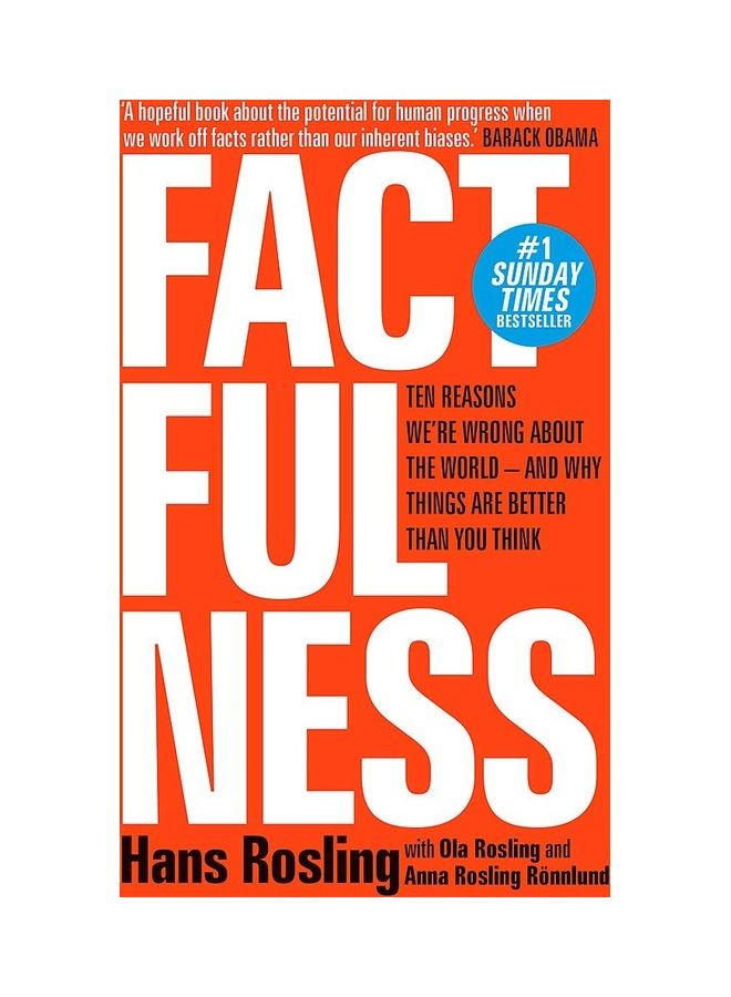 null - Factfulness: Ten Reasons We're Wrong About The World And Why Things Are Better Than You Think Hardcover English by Hans Rosling - 43550 - Image 1