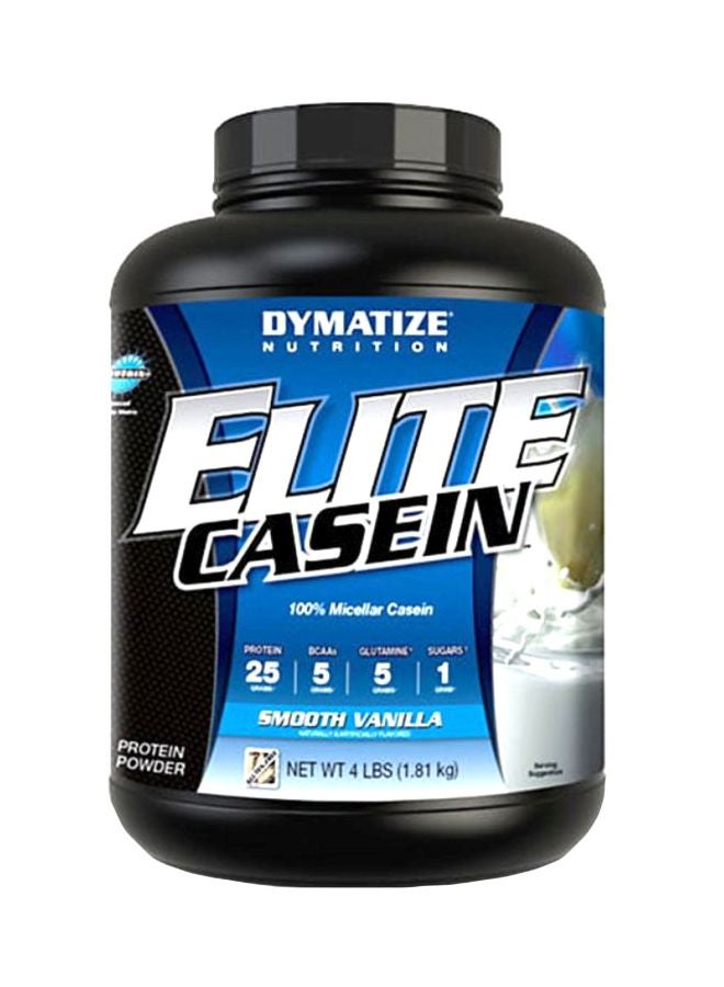 Dymatize Elite Casein Protein Supplement - Smooth Vanilla  - Image 1