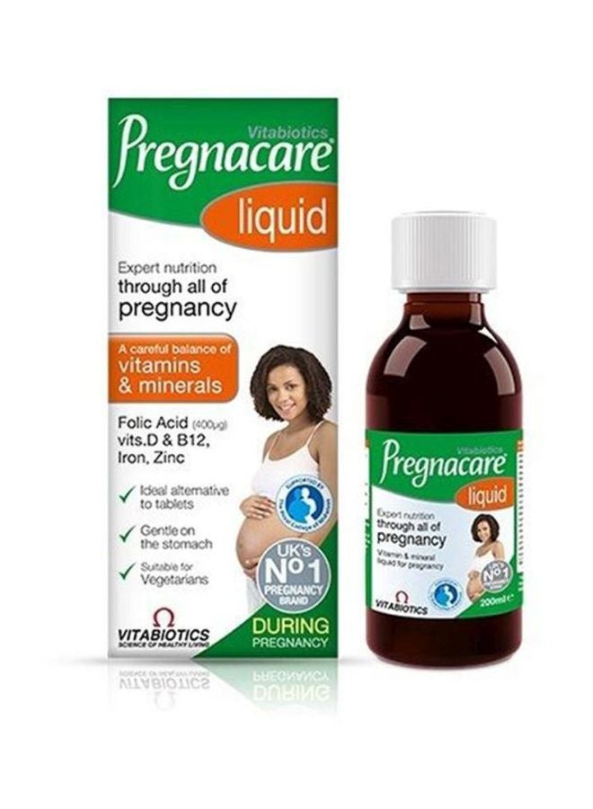 Vitabiotics - Pregnacare Liquid 200ml - Image 1