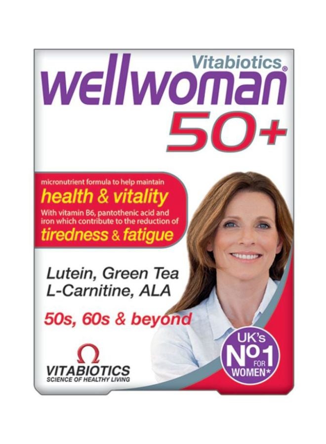 Vitabiotics Wellwoman 50+ - 30 Tablets - Image 1