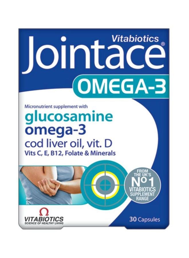 Vitabiotics - Jointace Omega-3 - 30 Capsules - Image 1