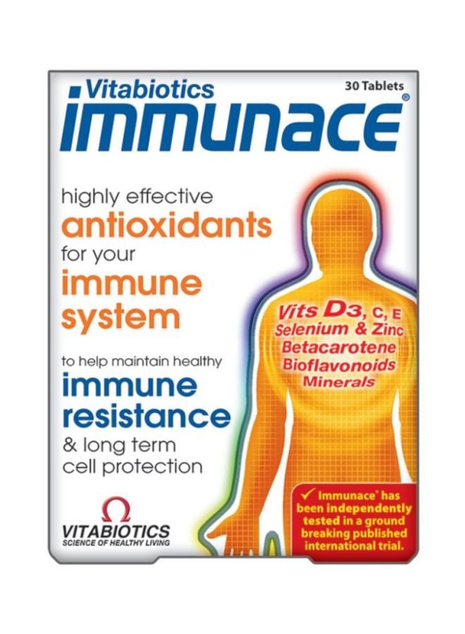 Vitabiotics - Immunace 30 Tablets - Image 1