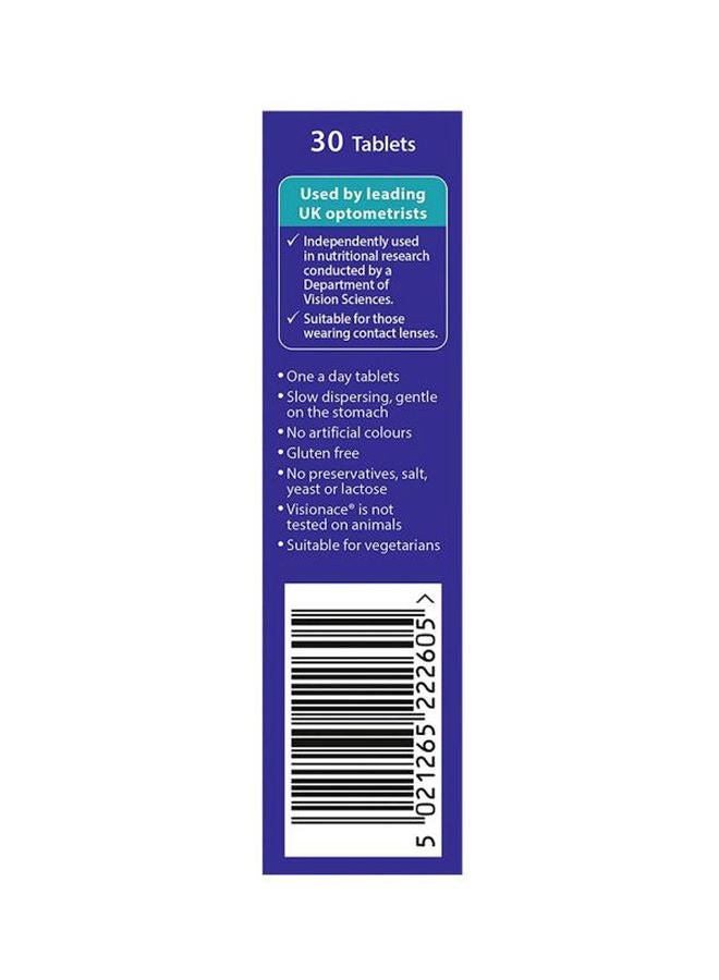 Vitabiotics Visionace 30 Tablets  - Image 4