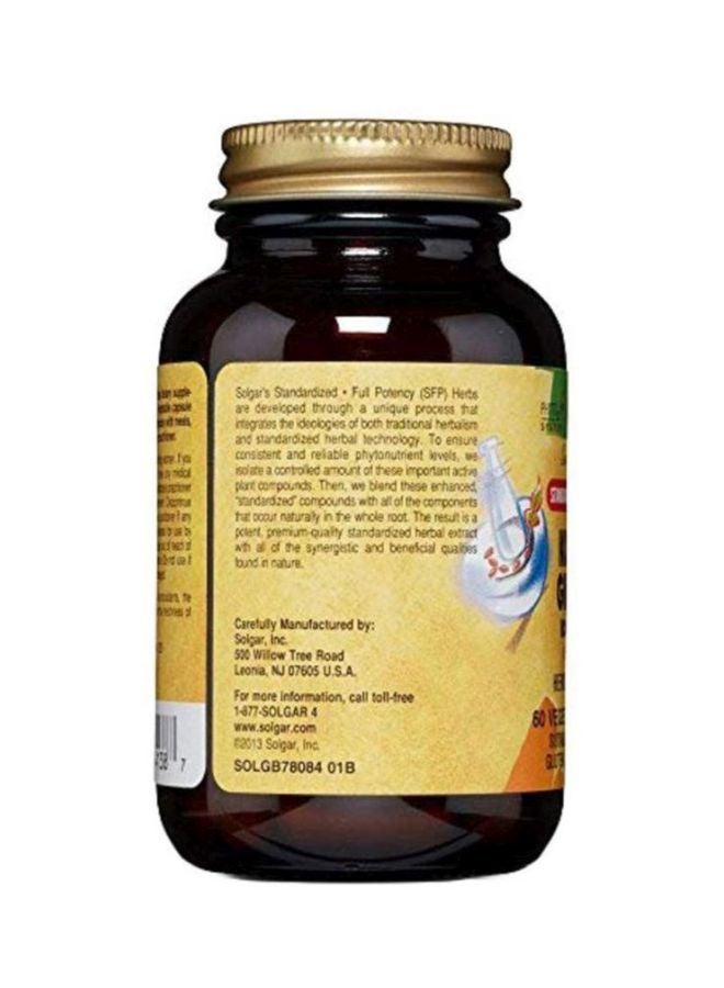 Solgar Korean Ginseng Root Extract Dietary Supplement - 60 Vegetable Capsules - Image 3